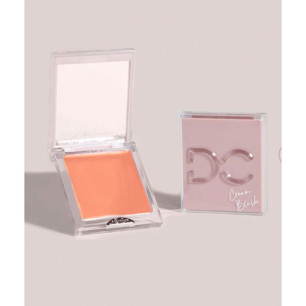 NIB Dominique Cosmetics Silk Tone Cream Blush in Warm Peach